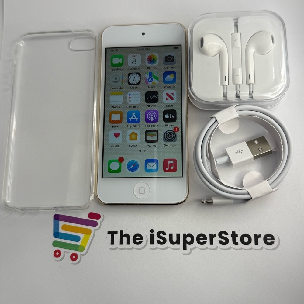 Apple iPod Touch 7th Gen 256GB Gold Like New with Accessories